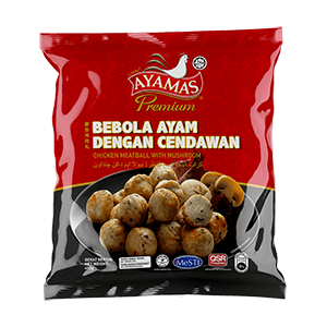 Chicken Meatball with Mushroom